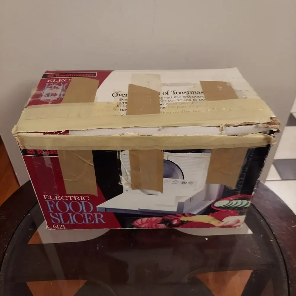 Toastmaster Electric Food Slicer Model 6121